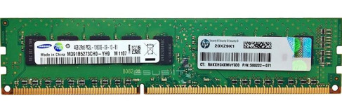 Samsung M391B5273CH0-YH9 4 GB DDR3 1x4 1333 MHz Ram