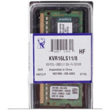 Kingston KVR16LS11-8 8 GB DDR3 1x8 1600 MHz Ram