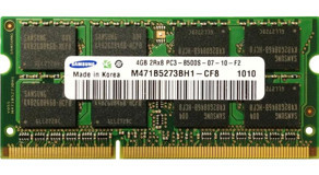 Samsung M471B5273BH1-CF8 4 GB DDR3 1x4 1066 MHz Ram