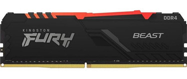 Kingston Fury Beast KF432C16BB1A/16 16 GB DDR4 1x16 3200 MHz Ram