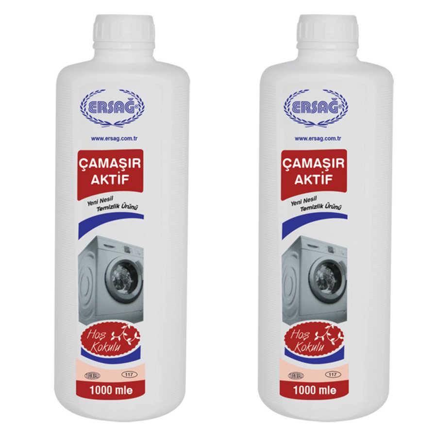 Ersağ Hoş Kokulu Renkliler İçin 132 Yıkama Sıvı Deterjan 2x1 lt