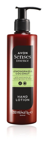 Avon Senses Essence Limonotu ve Hindistan Cevizi Tüm Ciltler Parfümlü El Kremi 250 ml