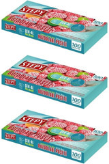 Stepy Çek-Al Orta Buzdolabı Poşeti 3x100'lü