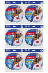 Vileda Turbo & Easy 6 Adet Paspas Beyaz