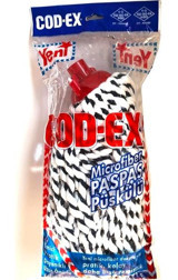 Cod-ex Mikrofiber Paspas Beyaz