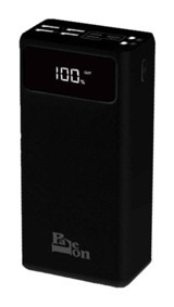 Paleon PLO-KP50B 50000 mAh Hızlı Şarj Işıklı Dijital Göstergeli Lightning & Micro USB & Type C Çoklu Bağlantı Kablosuz Powerbank Siyah