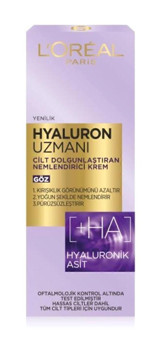 L'oréal Paris Hyaluron Uzmanı Cilt Tüm Ciltler İçin Göz Çevresi Krem Tüp 15 ml