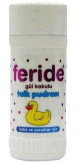 Feride Talk Gül Kokulu Toz Bebek Pudrası 75 gr