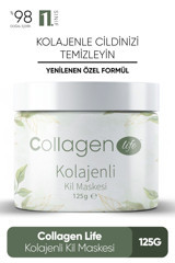 Collagen Life Akne Ve Siyah Nokta Karşıtı Kolajenli Killi Nemlendirici Krem Yüz Maskesi