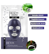 Beauty Derm Detox Aloe Veralı Nemlendirici Krem Yüz Maskesi