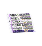 Florex Lavanta Kokulu Büzgülü Orta Boy 55x60 cm Çöp Poşeti 5x10 Adet Mor
