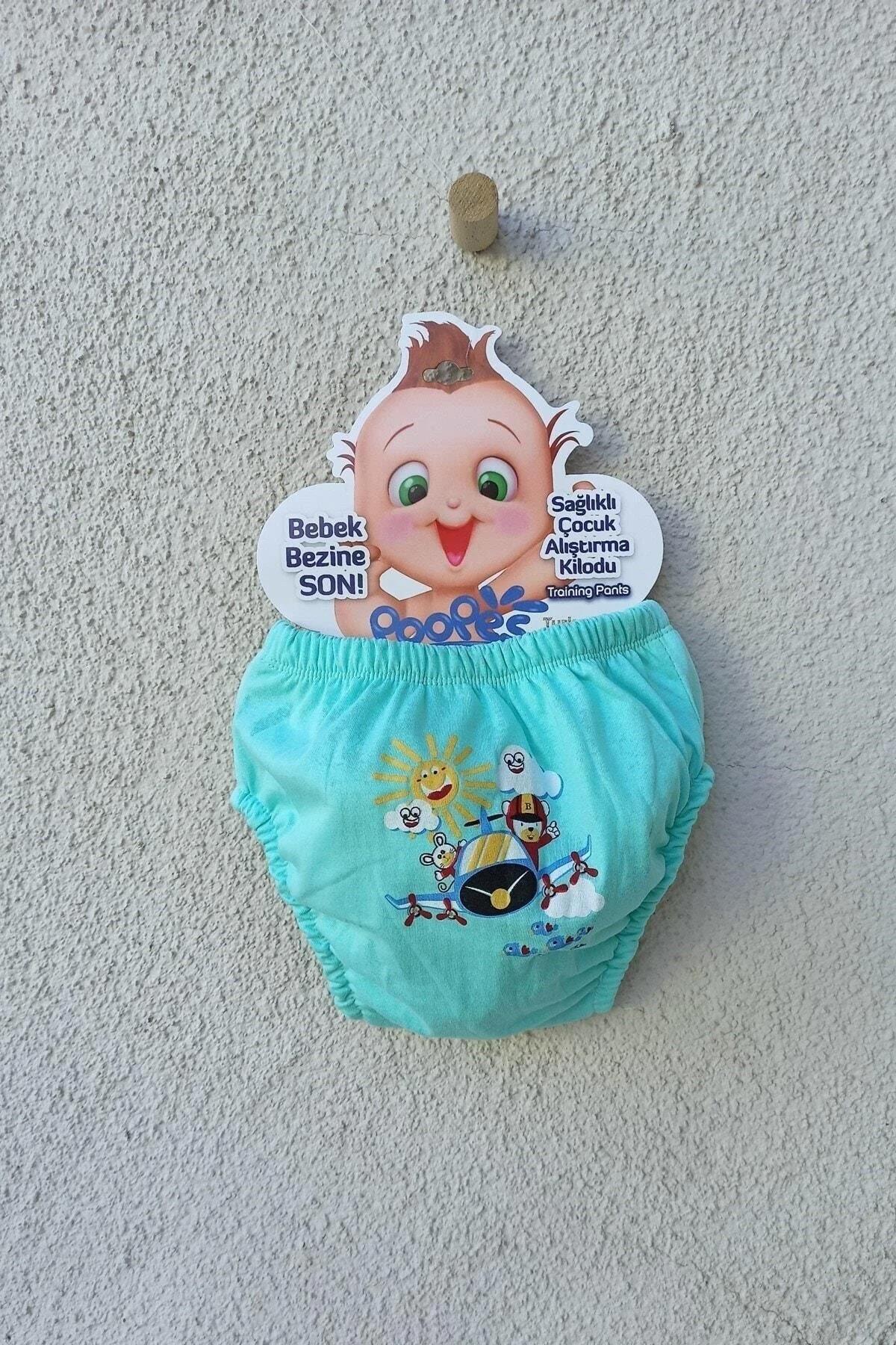 Poopes 3'lü Sızdırmayan Yıkanabilir Büyük Beden Alıştırma Külodu
