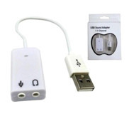 Engpars USB 3.5 mm Çift Girişli 7.1 Harici Ses Kartı
