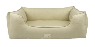 Pet Comfort Alpha Zeugma Yıkanabilir Tek Fonksiyonlu 105x85 cm Simit Kedi Yatağı Sarı