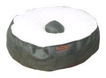 Chester Pool Yıkanabilir Tek Fonksiyonlu 40 cm Simit Kedi Yatağı Yeşil