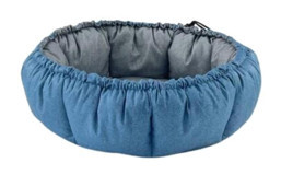 Pet Comfort Sunflower Yıkanabilir Tek Fonksiyonlu 85 cm Sepet Kedi Yatağı Mavi