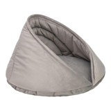 Pet Comfort Oyster Yıkanabilir Tek Fonksiyonlu 55x55 cm Sepet Kedi Yatağı Gri