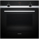 Siemens HB534FER3T 66 lt A Enerji Sınıfı Analog Ocaksız Tam Boy Ankastre Fırın Siyah