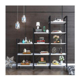 Wood House Kardelen 12 Raflı Metal 150x180x35 cm Beyaz