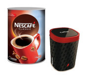 Nescafe Classic Teneke Granül Kahve 1 kg + Tin Box