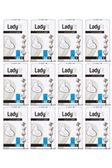 Lady Fit Pamuk Organik Antialerjik İnce 18'li Hijyenik Ped 12 Adet