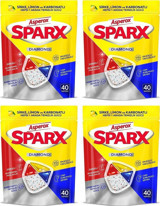 Asperox Sparx Diamond Limon-Sirke Tablet Bulaşık Makinesi Deterjanı 4x40 Adet