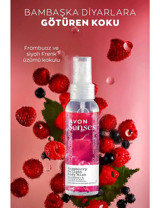 Avon Raspberry Delight Frambuaz-Frenk Üzümü Kadın Vücut Spreyi 2x100 ml