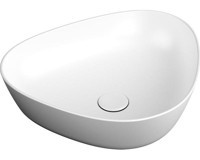 Vitra 7812B401-0016 Klasik Tekli 47 cm Seramik Tezgah Üstü Çanak Lavabo Beyaz