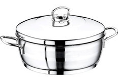 Safinox Flavia İndüksiyonlu Çelik 24 cm Karnıyarık Tenceresi