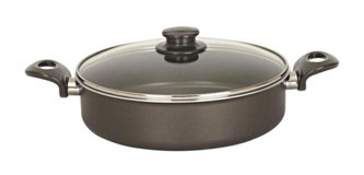Mehtap Pilav Cam Kapaklı Teflon 26 cm Karnıyarık Tenceresi