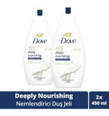 Dove Deeply Nourishing Duş Jeli 2x450 ml