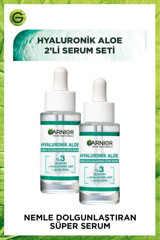 Garnier Canlandırıcı Yaşlanma Karşıtı Kırışıklık Karşıtı Jel Yüz Serumu 2x30 ml