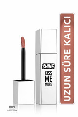 Flormar Shine Kiss Me More No:009 Sütlü Kahve Parlak Dudak Dolgunlaştırıcı Ruj