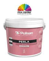 Polisan Perla Silikonlu Dış Cephe Boyası 20 kg Saf Pembe