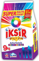 İksir Renkliler İçin 60 Yıkama Toz Deterjan 9 kg