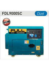 Full FDL 9000SC 8.5 kVa İpli/Marşlı Dizel Jeneratör