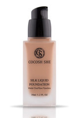 Cocosh She Silk 04 Camel Hipoalerjenik Su Bazlı Güneş Koruyuculu Likit Şişe Fondöten 35 ml