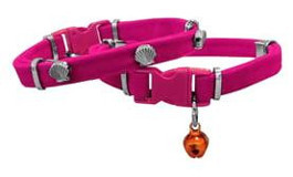 Markapet Zilli Taşlı Pembe Gezdirme Boyun Kedi Tasması