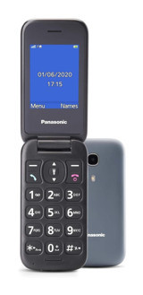 Panasonic KX-TU400 EXB 2.4 inç 0.3 MP Tuşlu Cep Telefonu Siyah