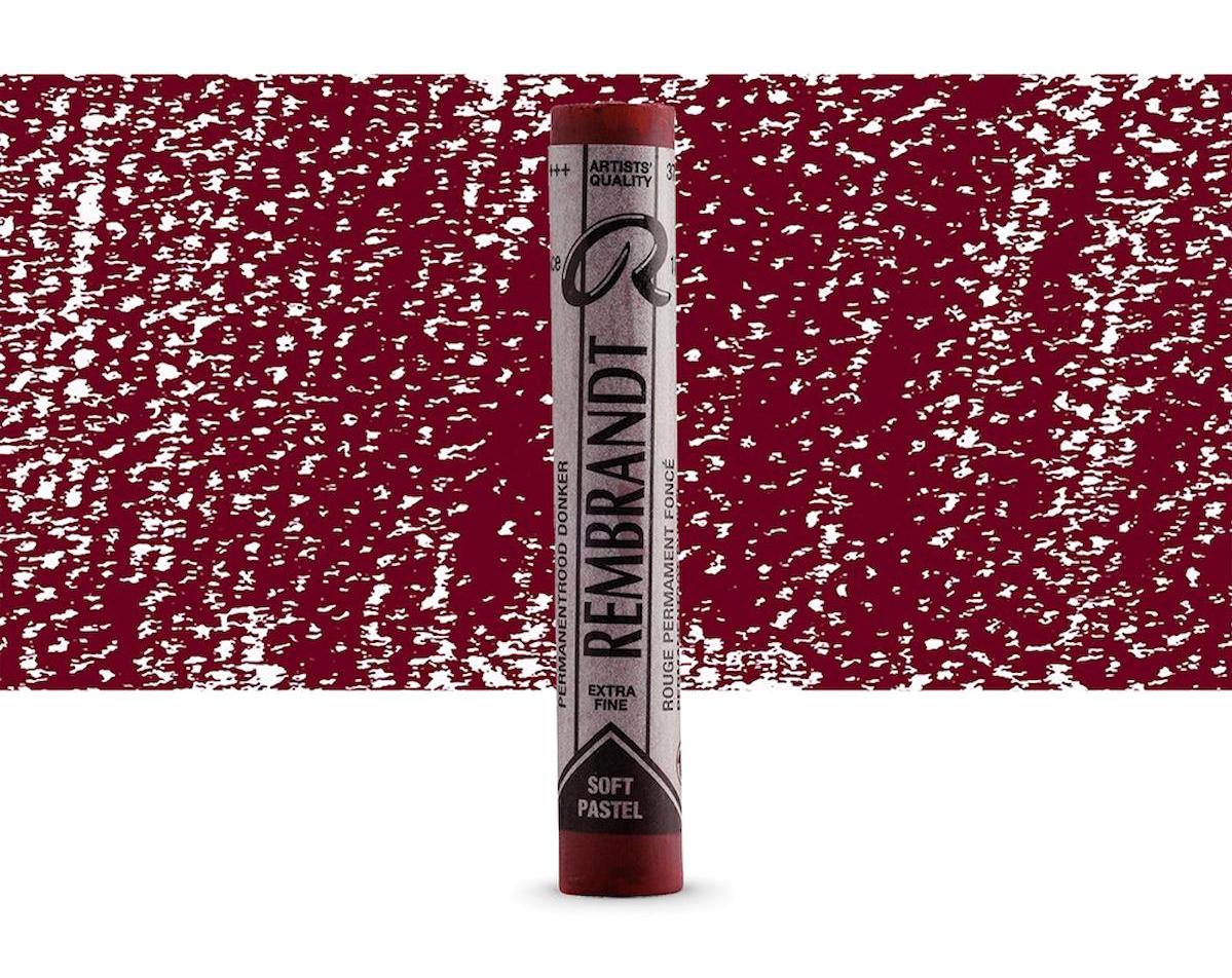 Rembrandt Soft 371-3 Permanent Red Deep Kalem Pastel Boya
