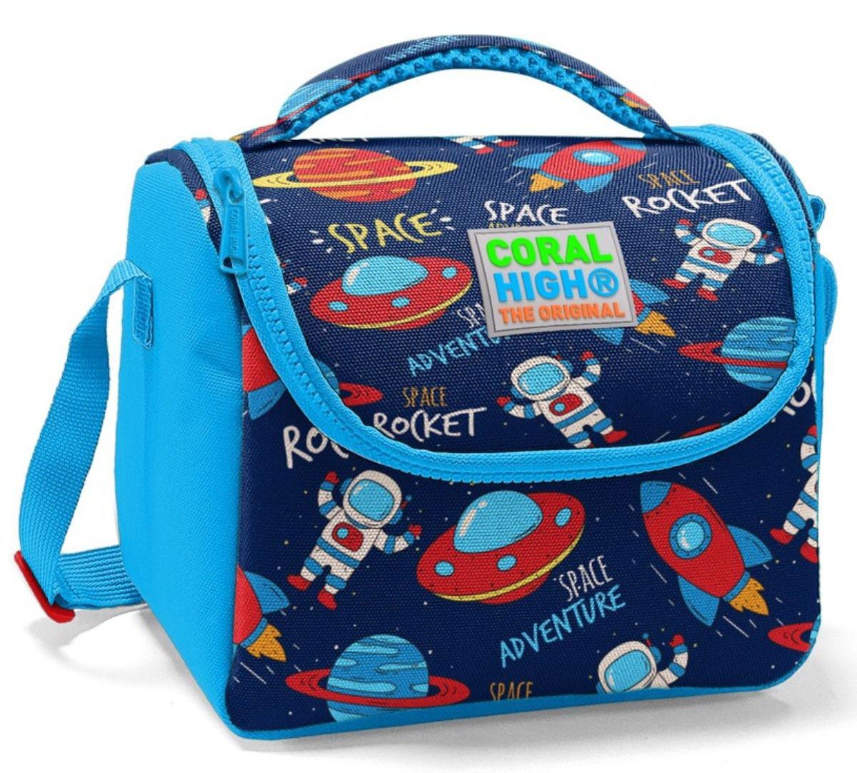 Coral High Uzay Termoslu Mavi Beslenme Çantası