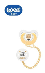 Wee Baby 373 18 Ay+ Ortodontik Kiraz Uçlu Silikon Emzik Sarı