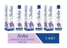 Selin Lavanta Kolonya 3x400 ml