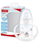 Nuk First Choice Pipetli Akıtmaz Kulplu 6 Ay+ 150 ml Alıştırma Bardağı Şeffaf