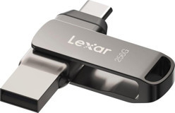 Lexar LJDD4000256G Çift Taraflı USB 3.1 Type A-Type C 256 GB Flash Bellek Gri