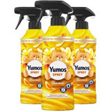 Yumoş Hanımeli Kokulu Sprey Çamaşır Parfümü 3x450 ml