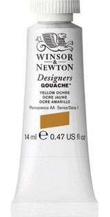 Winsor & NewtonDesigners Tüp Sarı 14 ml Guaj Boya