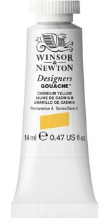 Winsor & NewtonDesigners 108 S.4 Tüp Sarı 14 ml Guaj Boya