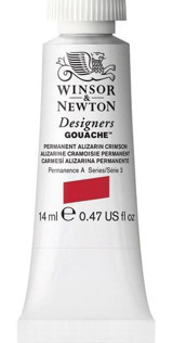 Winsor & NewtonDesigners 466 S.3 Tüp Kırmızı 14 ml Guaj Boya