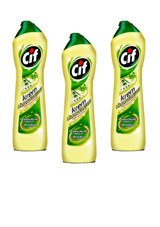 Cif Krem Mutfak ve Banyo Temizleyici 3x500 ml